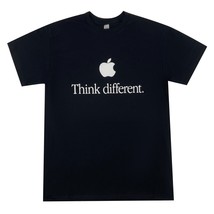 Think Different Apple Computers T-Shirt Vintage IPhone IPad MacBook Stev... - £11.69 GBP+