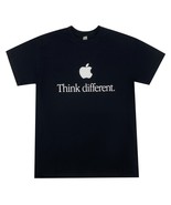 Think Different Apple Computers T-Shirt Vintage IPhone IPad MacBook Stev... - £11.89 GBP+