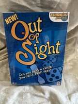 Think Fast Out Of Sight Dice Game Quick Wits Beat The Clock - $19.75
