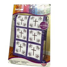 Janlynn Needlecraft Victorian Cross Lap Quilt Stamped Blocks 999-7196 Re... - €21,30 EUR