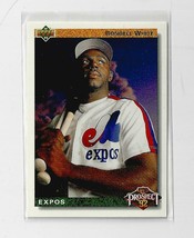 Rondell White 1992 Upper Deck Baseball Card #61 Nrmt Top Prospect - £2.00 GBP