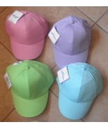 baseball cap adjustable velcro assorted colors nwt - €7,76 EUR