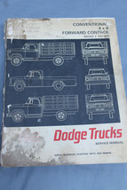 Vintage Dodge Trucks Service Manual Conventional 4x4 Forward Control  - £19.32 GBP
