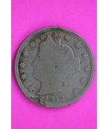 1912 S Liberty V Nickel Rare Key Date Coin Guaranteed Authentic &amp; Genuin... - $273.52 CAD