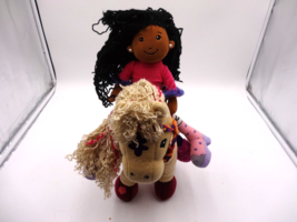 Groovy Girls Manhattan Toy Horse Calypos &amp; Doll Groovy Karly with Earrings - $33.66