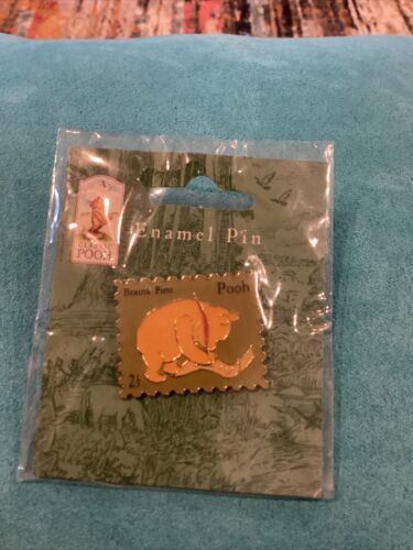 Primary image for Classic Pooh Michel & Company Winnie The Pooh Enamel Pin Rare
