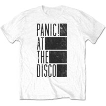 Panic! At The Disco Bars White Official Tee T-Shirt Mens Unisex - £25.11 GBP