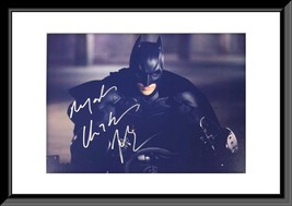 Batman Christian Bale Signed Movie Photo - $350.00