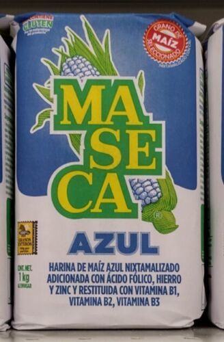 MASECA AZUL HARINA / BLUE CORN FLOUR - 1 KILO  - ENVIO GRATIS - $15.47