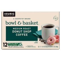 BOWL AND BASKET DONUT SHOP COFFEE KCUPS 12CT - $7.99