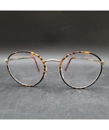 Vintage Chevrone Korea 4.80 Round Tortoise Shell Frame Eye Glasses Spect... - $282.54 MXN