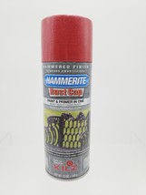 1 Can Hammerite Hammered Finish Rust Cap Spray Paint 12 oz Red Paint Primer - $132.00