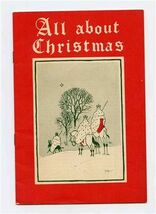 All About Christmas Northwestern Bell Employee Booklet 1957 - $11.88