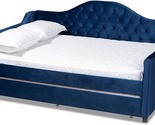 Baxton Studio Daybeds, Queen, Royal Blue - $864.99