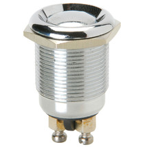 Momentary N.O. Metal Recessed Push Button Switch - £9.63 GBP