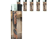 Bad Girl Pin Up D22 Lighters Set of 5 Electronic Refillable Butane  - $15.79