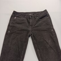 Stio Corduroy Pants Womens 8 (30×30) Black Cotton Stretch 5 Pocket Style 1275F19 image 13