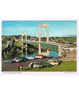 United Kingdom UK Postcard Devon Plymouth Tamar Bridge - $2.14