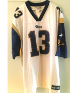 Hall of Fame Rams QB Kurt Warner, #13 NFL Jersey. Puma Brand. Size 2XL.  - $55.00