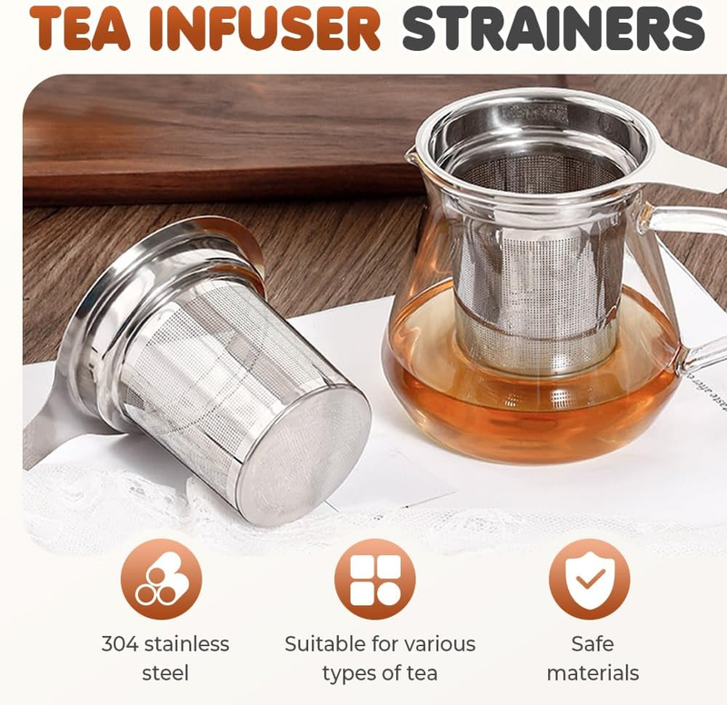 Stainless Steel Tea Infuser Strainers, 2025 New Tea Strainers & Filters for Loos Item image 3