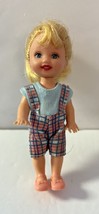 Mattel Kelly Li&#39;l Friends of Kelly Barbie Doll With Short/Romper &amp; Shoes - £6.40 GBP