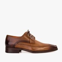 The Moon Tan Leather Derby Men Shoe image 2