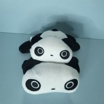 TarePanda  San-X  Plush Stacking Panda Stuffed Animal 13&quot; Lot of 2 Pandas  - $29.69