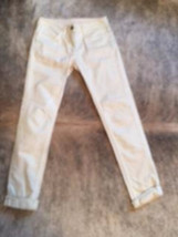 Pre-owned SANDRO Pale Yellow Buttercream 5 Pocket Jeans Colored Denim SZ... - £26.80 GBP