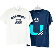 Pair of ODU Old Dominion Univ T-Shirts Unisex M Blues White - £14.01 GBP