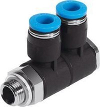 Festo QSLV2-G1/4-8 Multi Distribution Fitting 186227  - $8.50