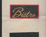 Bistro &amp; Steak House Menus Tunica Mississippi Resorts Casino Hotel  - £22.79 GBP