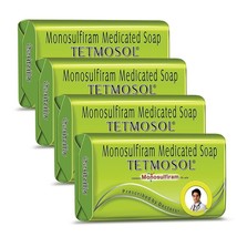 Tetmosol Medicated Soap- fights skin infections (Pack of 4 * 100gm) - £11.62 GBP