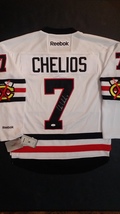 Chris Chelios Autographed Chicago Blackhawks Reebok Jersey (JSA Witnesse... - £188.79 GBP