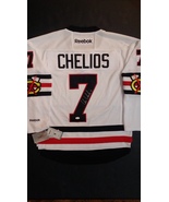 Chris Chelios Autographed Chicago Blackhawks Reebok Jersey (JSA Witnesse... - £191.80 GBP