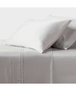 Threshold Twin XL 320TC Cool TENCEL Lyocell Sheet Set Light Gray Size Tw... - $421.56 MXN Threshold Twin XL 320TC Cool TENCEL Lyocell Sheet Set Light Gray Size Tw... - $421.56 MXN