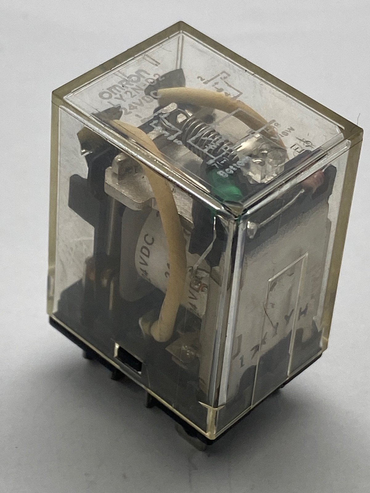Omron LY2N-D2 24VDC Relay 120-240VAC 10Amp, 24VDC Coil  - $6.80