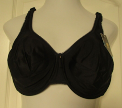 Wacoal Basic Beauty Underwire bra size 40DDD Style 855192  black - £27.50 GBP