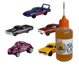 Slick Liquid Lube Bearings BEST 100% Synthetic Oil for Hot Wheels Cars  - £7.76 GBP+