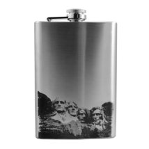 8oz Mt. Rushmore Flask L1 - $21.55