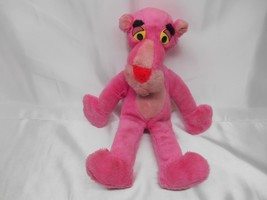 Old Vtg 1980 Mighty Star Pink Panther Stuffed Plush Animal Toy United Artist Adv - £23.45 GBP