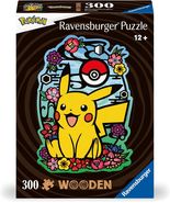 NEW Ravensburger WOODEN Jigsaw Puzzle 300 Pieces 12000761 Pokémon: Pikachu - $950.22 MXN