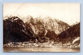 RPPC View From Water Panorama Juneau Alaska AK UNP  Postcard 1910s N14 - £9.94 GBP