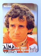 Alain Prost ~ Mclaren ✱ Rare Vintage F1 Formula 1 Pocket Calendar Portugal 1985 - £13.97 GBP