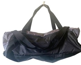 High Sierra Duffle Bag Black 2 Handles Shoulder Strap 22in x 10in x 10in - $13.41