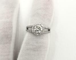 2.00Ct Round Cut White Diamond 925 Sterling Silver Split Shank Engagement Ring - £86.86 GBP
