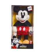 Disney Mickey Mouse 90th Anniversary SPECIAL EDITION Poseable Plush NIB - £31.85 GBP