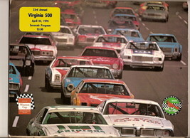 1978 Virginia 500 Program Nascar Darrell Waltrip Win - £57.85 GBP