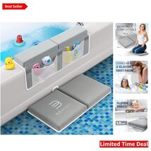 Comfort &amp; Convenience Baby Bath Kneeler Set with Toy Organizer Compartments - $87.07