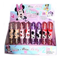 ALL 24 PCS Wholesale Bulk Display Mickey Lip Tint Gloss Set &quot;Free Shipping&quot; - $29.69