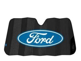 FORD OVAL LOGO Sunshade ~ Universal Fit ~ 27.5 x 58 ~ Folding ~ Accordio... - $35.00